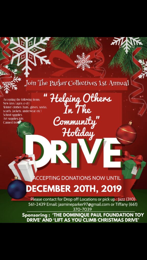 1st annual christmas toy drive invitation